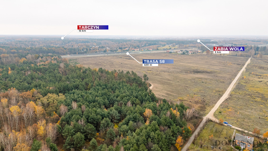 Działka Sprzedaż Siestrzeń Nad Lasem