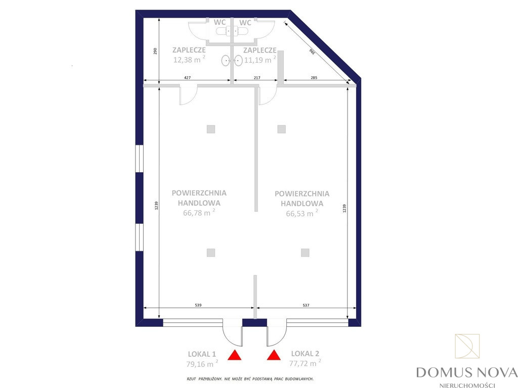 Commercial space Rent Legionowo Jagiellońska 4