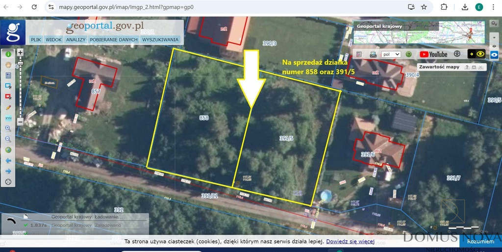 Plot Sale Hipolitów Dereniowa 3